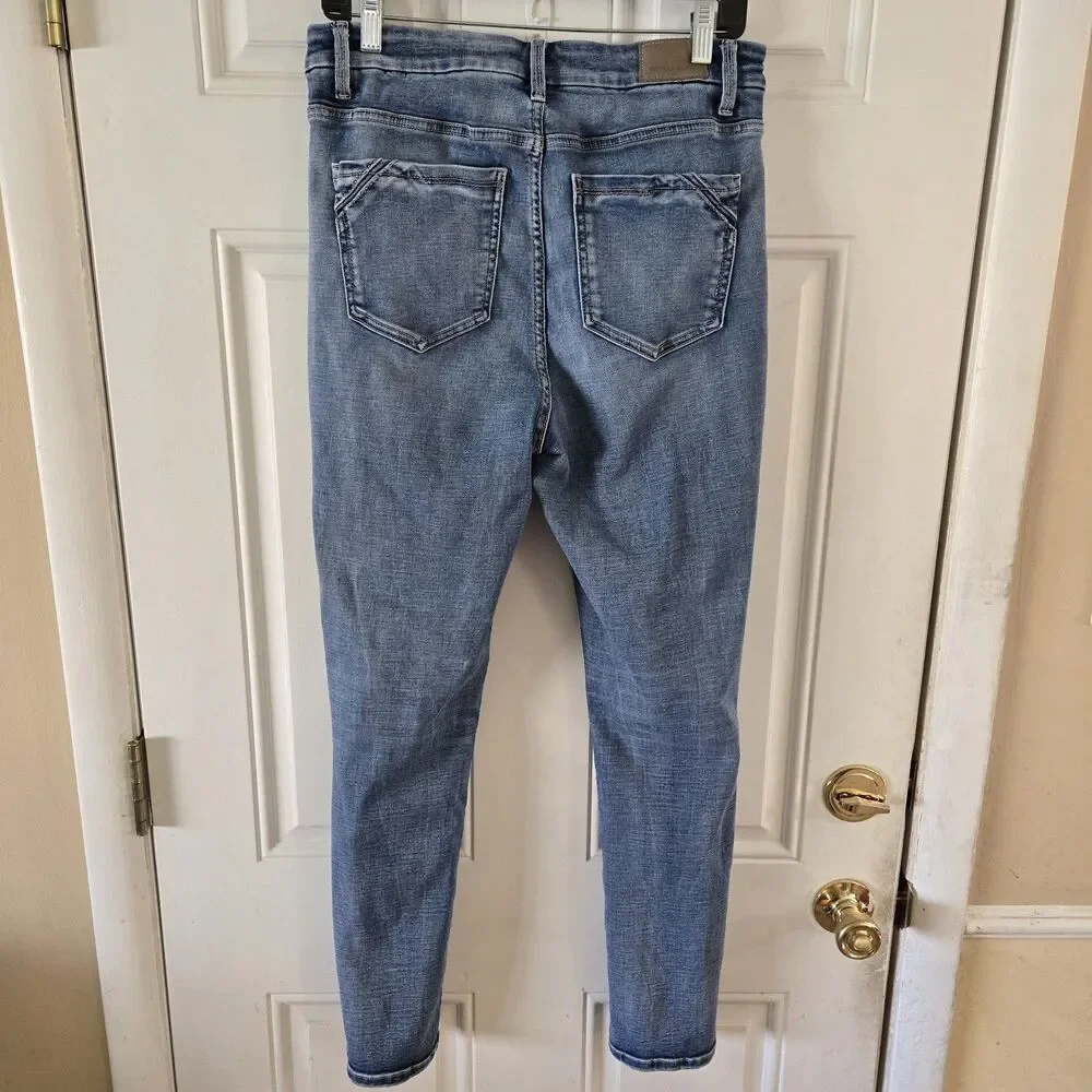 Buckle Black Skinny Jeans Fit No 75 High Rise Shaping Stretchy Womens 29x30 - Picture 6 of 8